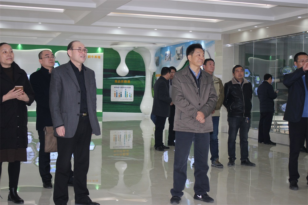 河南省財政廳副廳長龐學孟一行蒞臨花花牛集團養殖事業部魯山瑞亞牧業有限公司調研 河南省財政廳副廳長龐學孟一行蒞臨花花牛集團養殖事業部魯山瑞亞牧業有限公司調研